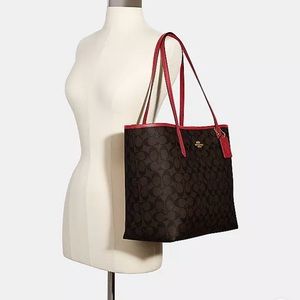 Brand new Authentic Coach Tote handbag .Retail Price 328 Dollars .
